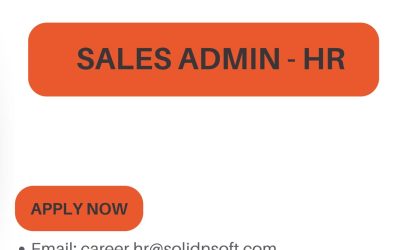 [TUYỂN DỤNG] Sales Admin – HR